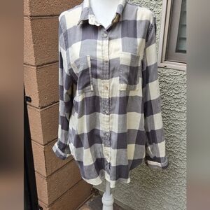 C&C California Grey Flannel Shirt